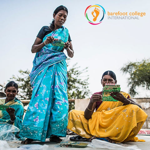 Barefoot College Solar Engineers - Elvis & Kresse