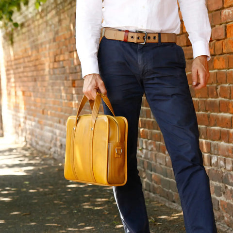 The Elvis & Kresse Compact Briefcase - 50% of profits donated to charity