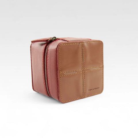 Elvis & Kresse Medium Box, sustainably made from upcycled Rolls Royce leather and recycled London Fire Brigade fire-hose