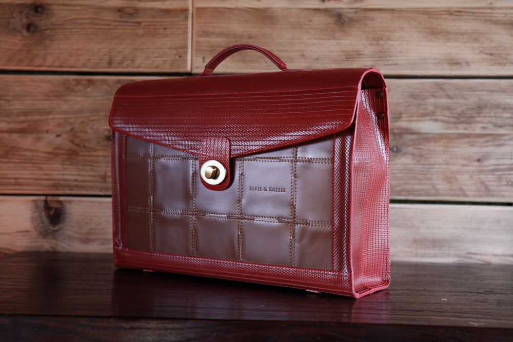 Sustainable Luxury Briefcase by Elvis & Kresse