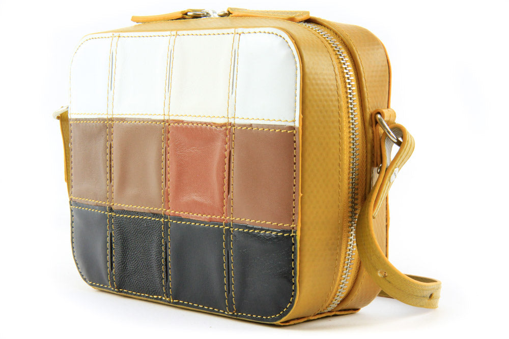 Sustainable luxury purse by Elvis & Kresse