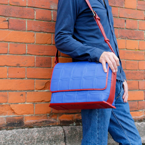 Field Bag | Leather & Fire-hose