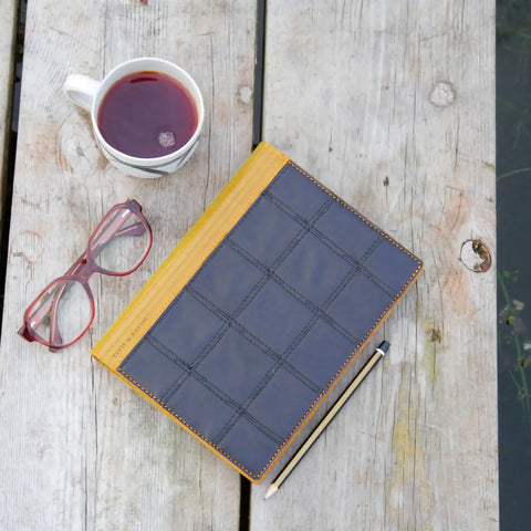 A5 Notebook | Leather & Fire-hose