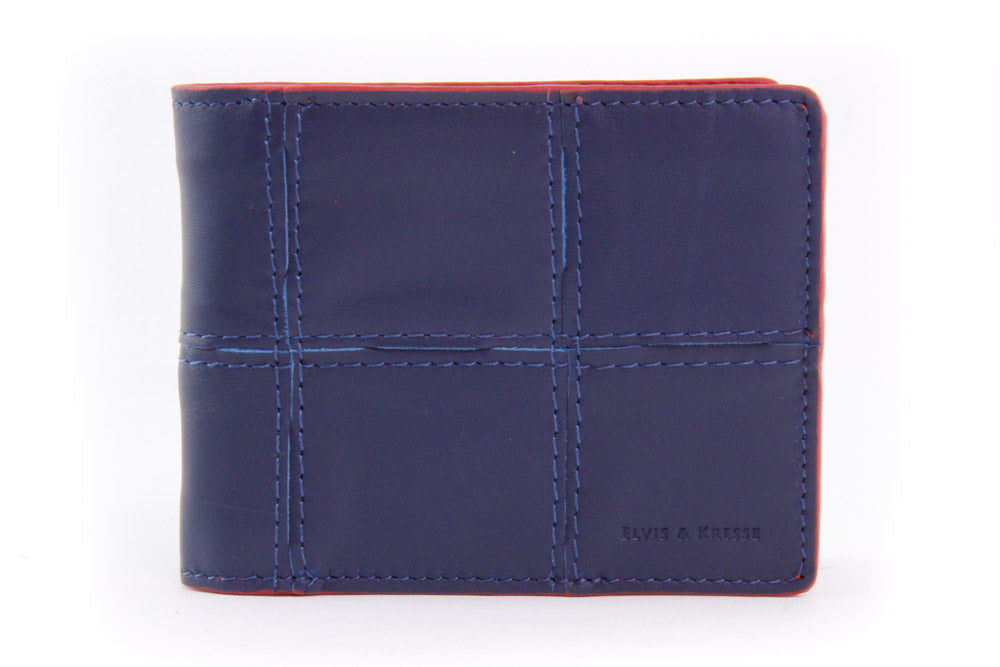 Recycled leather wallet by Elvis & Kresse