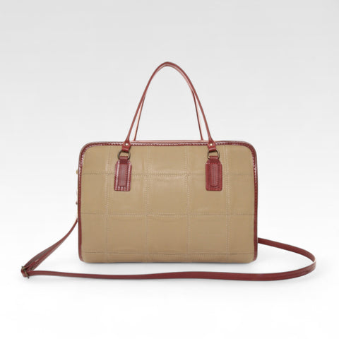 Large Post Bag | Leather & Fire-hose