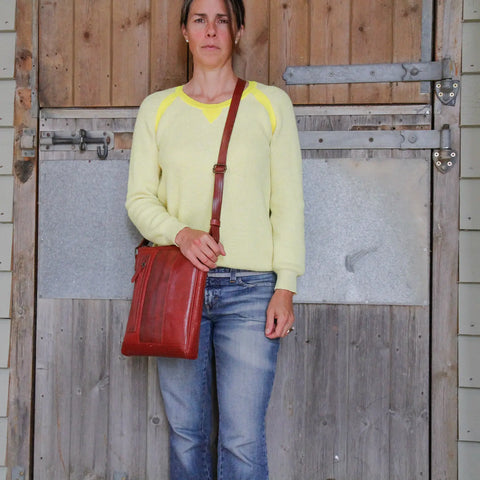 The Elvis & Kresse Reporter Bag is ethically made using small-batch production and fair labour practices