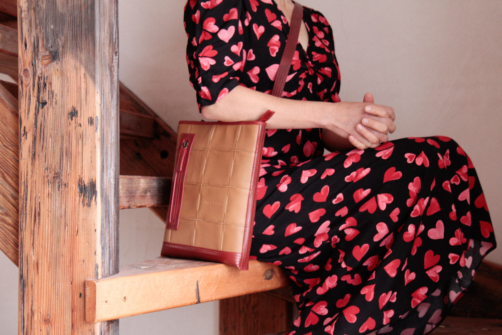 Leather Reporter Bag