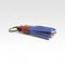 The Elvis & Kresse Tassel Keyring made from rescued leather and genuine decommissioned fire-hose