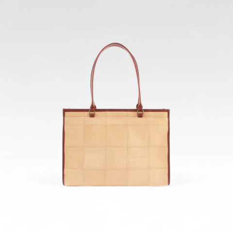 Whitstable Tote | Leather & Fire-hose