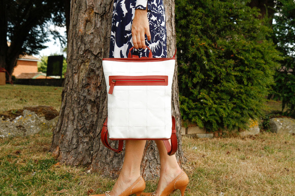 Small Leather Backpack