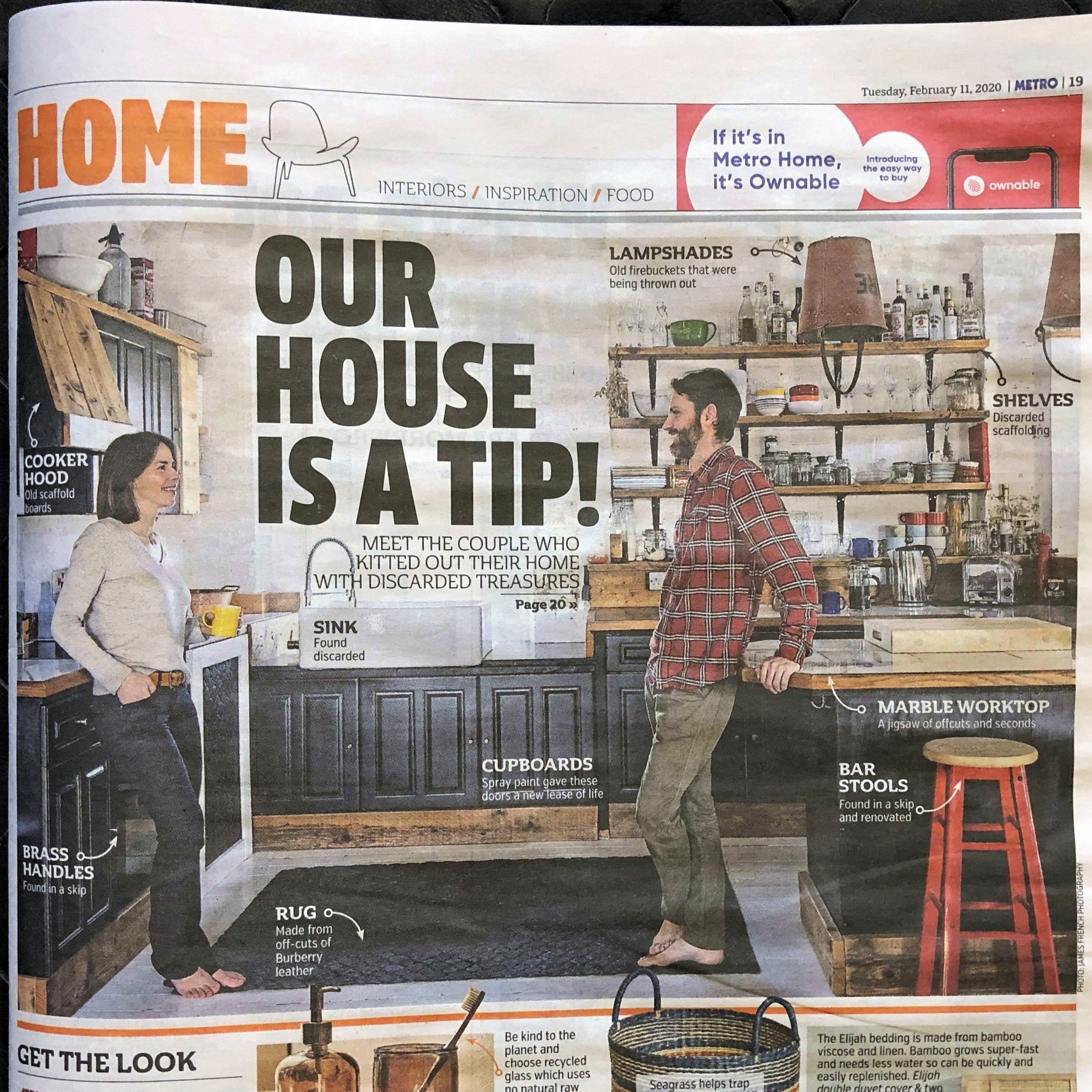 Our Rescued Mill in the Metro!