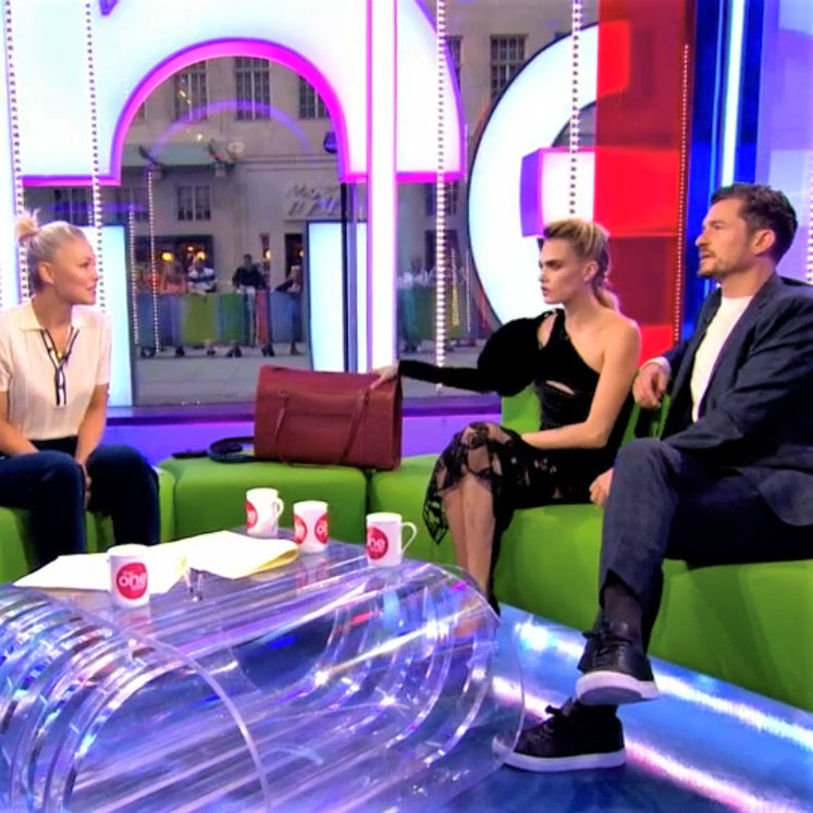 Elvis & Kresse on The BBC One Show with Cara Delevingne and Orlando Bloom
