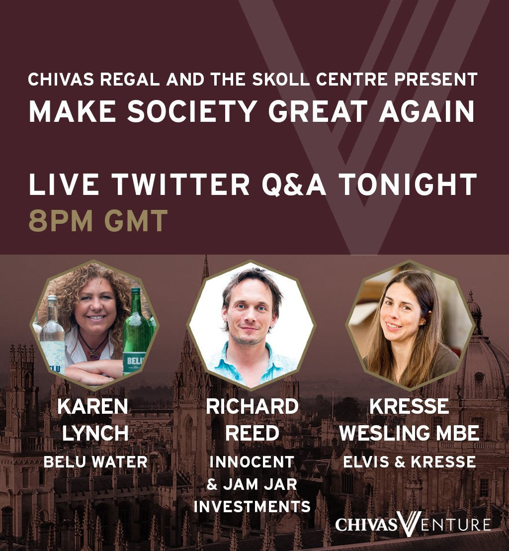 33 Social Entrepreneurs, Just Add Whisky