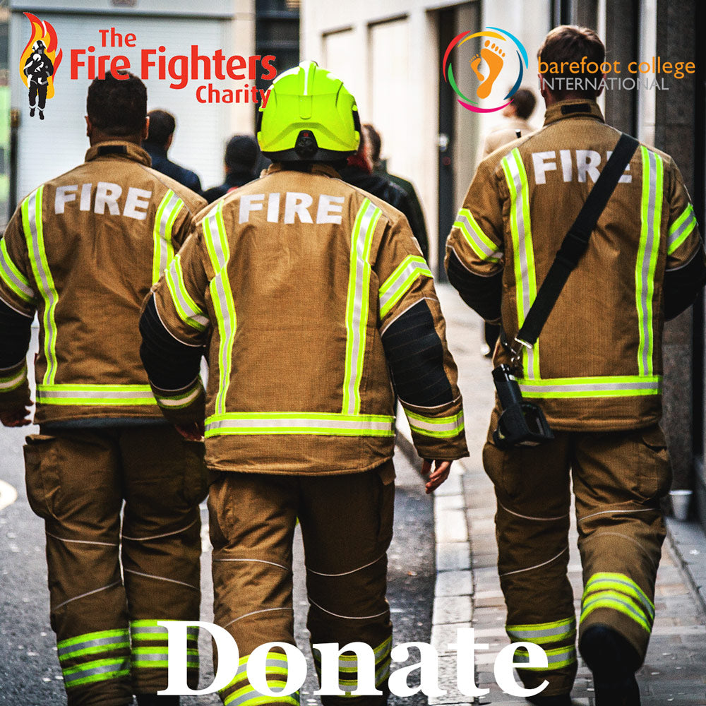 Elvis & Kresse Donation to the Fire Fighters Charity, 2020