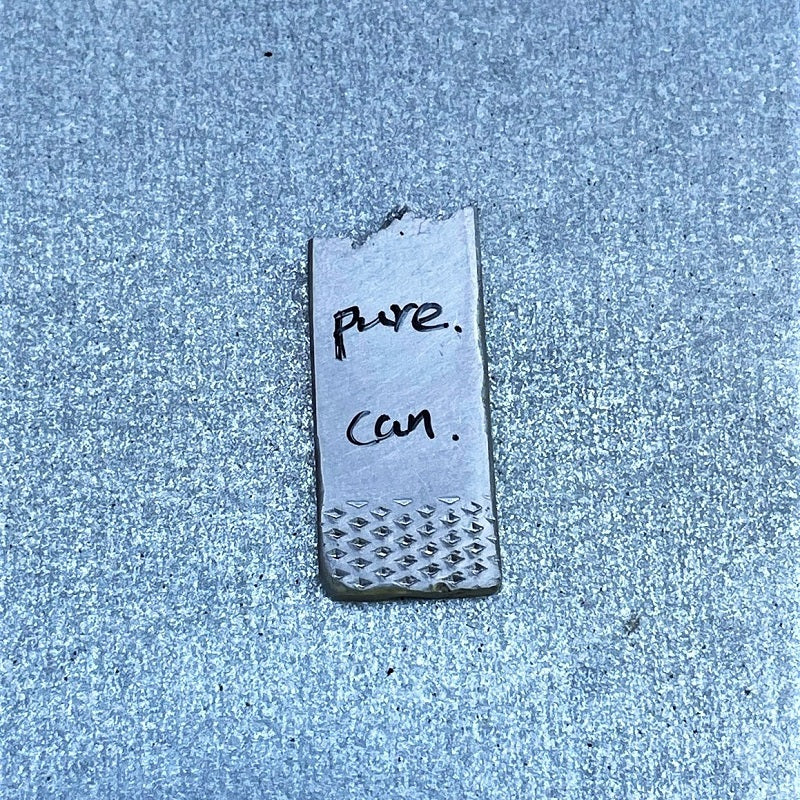 Pure Can, Rescued Aluminium Cans via a Solar Forge by Elvis & Kresse