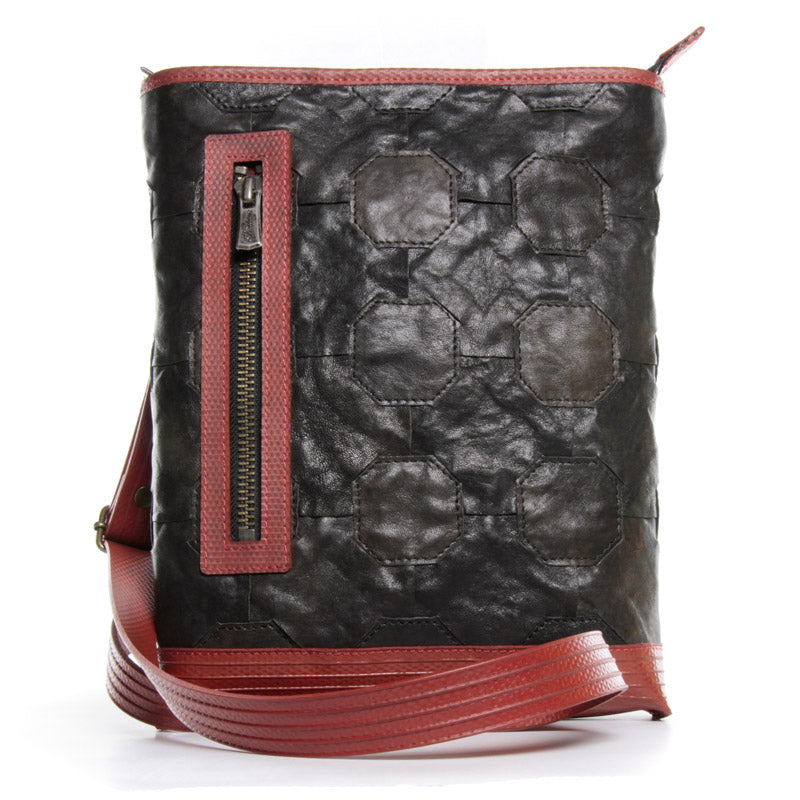 Recycled Leather Jacket into Bag - Elvis & Kresse