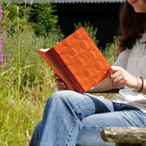 A5 Notebook | Leather & Fire-hose