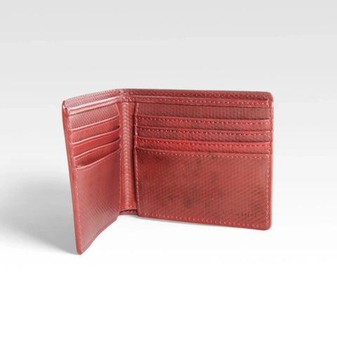 Billfold Wallet | Leather & Fire-hose