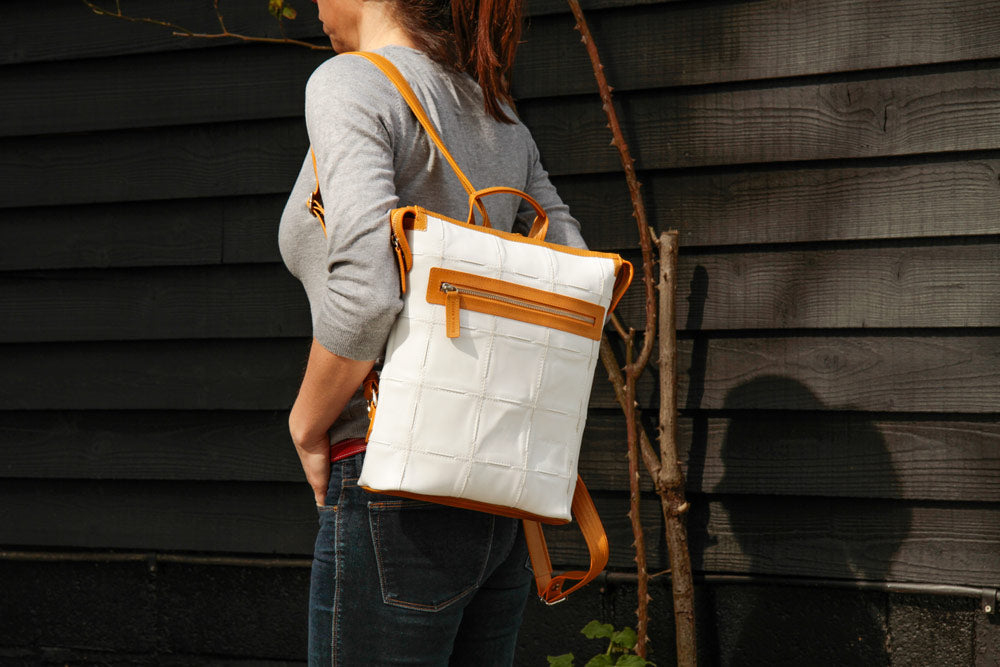 Small Leather Backpack