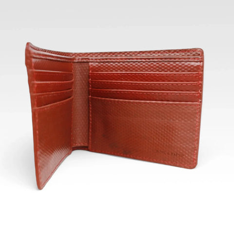 Billfold Wallet | Leather & Fire-hose