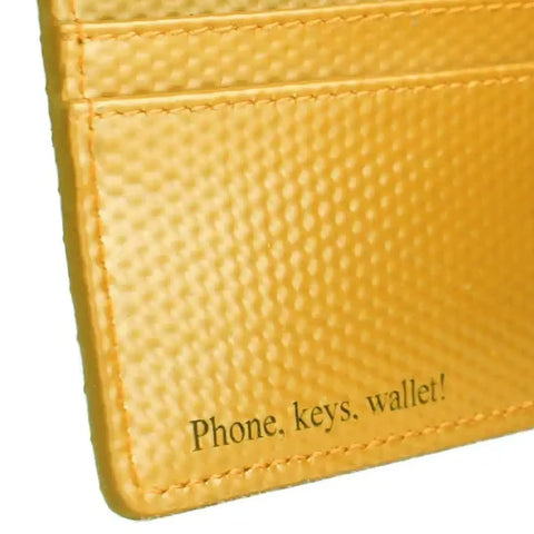 Compact Wallet | Leather & Fire-hose