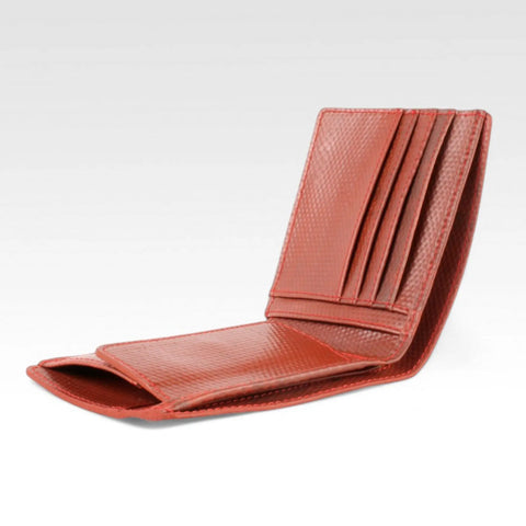 Billfold Wallet with Coin Pocket | Leather & Fire-hose