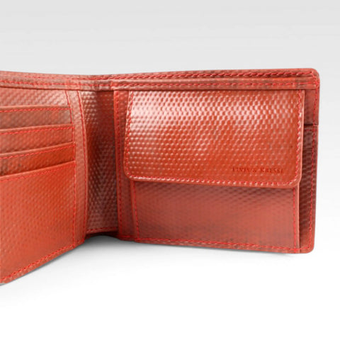 Billfold Wallet with Coin Pocket | Fire-hose