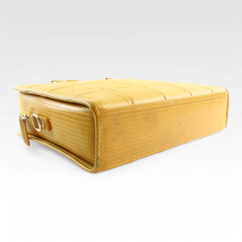 Compact Briefcase | Leather & Fire-hose