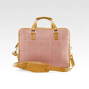 Compact Briefcase | Leather & Fire-hose