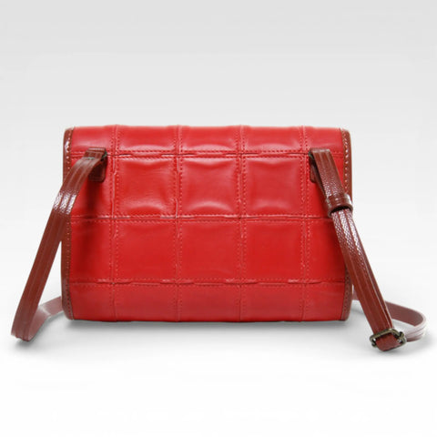 Crossbody Bag | Leather & Fire-hose