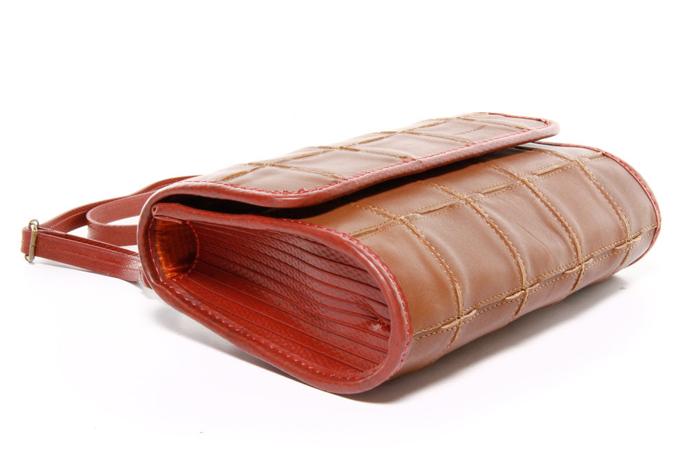 genuine leather crossbody bag