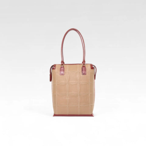 Dutch Tote | Leather & Fire-hose