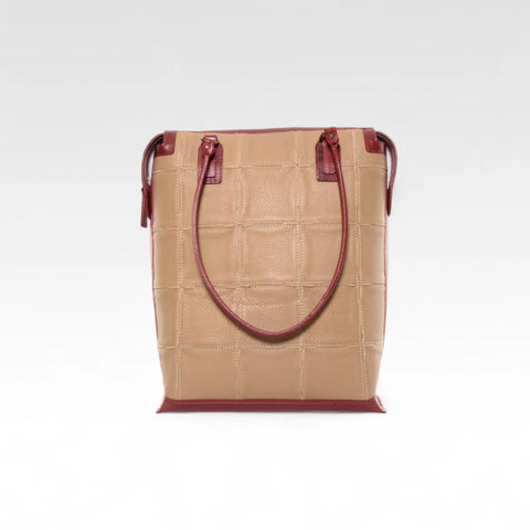Dutch Tote | Leather & Fire-hose