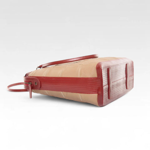 Dutch Tote | Leather & Fire-hose