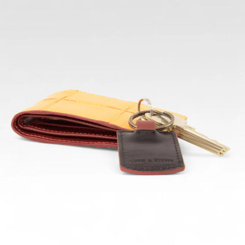 Key Ring | Leather & Fire-hose