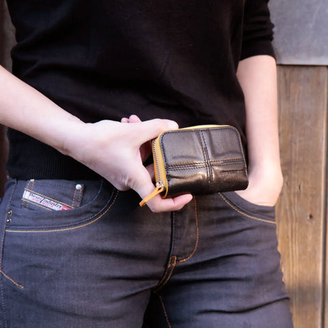 Pocket / Bag Organiser | Leather & Fire-hose