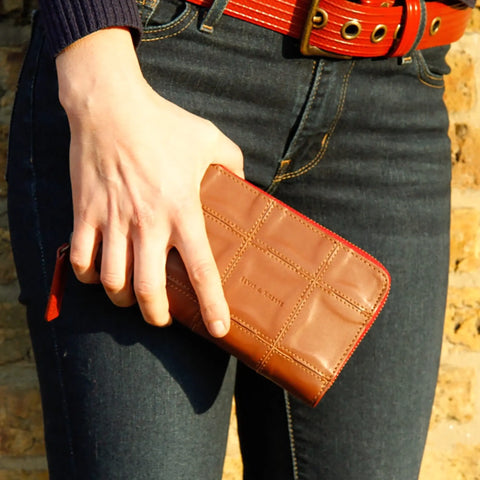 Purse | Leather & Fire-hose