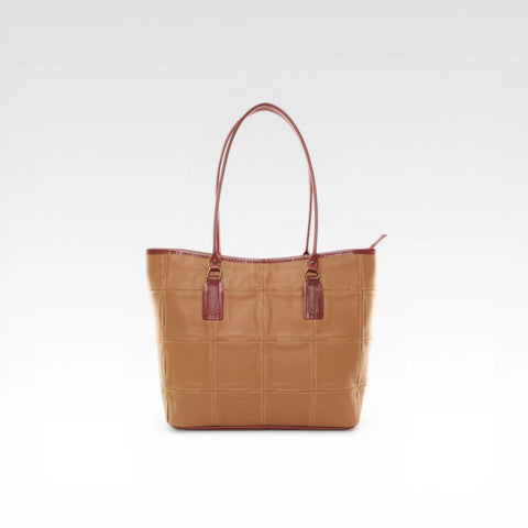 Small Tote | Leather & Fire-hose