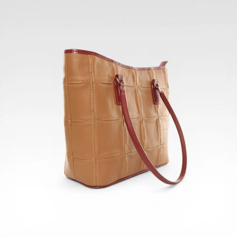 Small Tote | Leather & Fire-hose