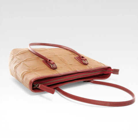 Small Tote | Leather & Fire-hose