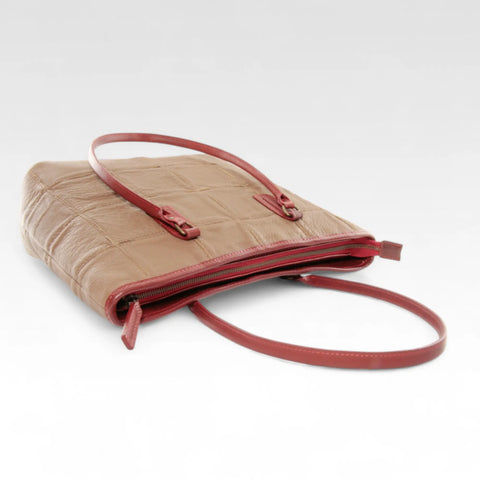 Small Tote | Leather & Fire-hose