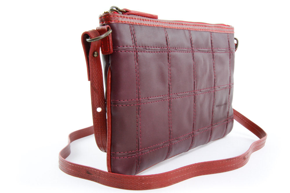 Sustainable Leather Clutch Bag