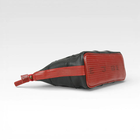Cosmetics Case / Toiletry Bag | Leather & Fire-hose