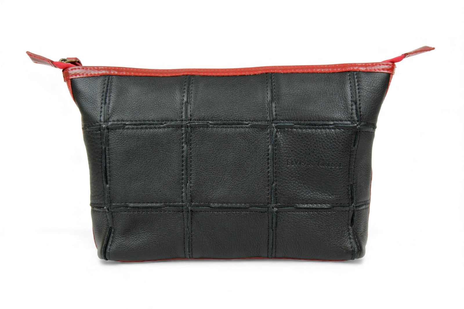 Cosmetics Case / Toiletry Bag | Leather & Fire-hose