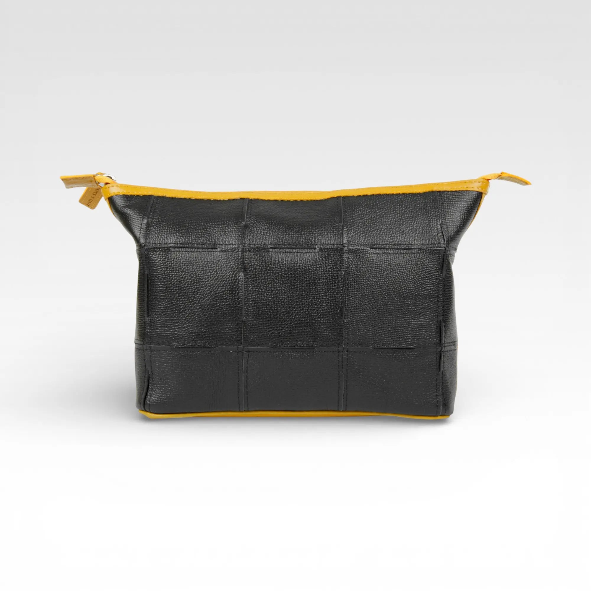Cosmetics Case / Toiletry Bag | Leather & Fire-hose