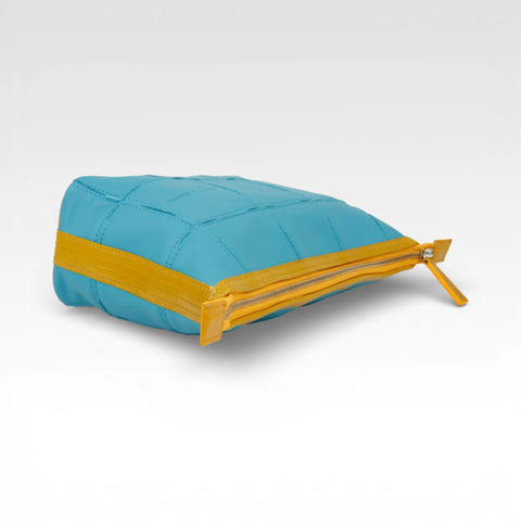 Cosmetics Case / Toiletry Bag | Leather & Fire-hose