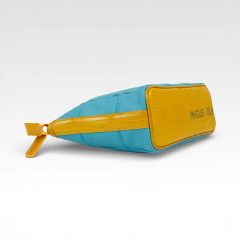 Cosmetics Case / Toiletry Bag | Leather & Fire-hose