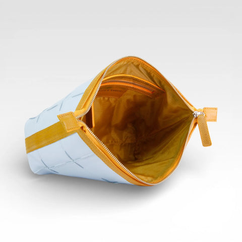 Cosmetics Case / Toiletry Bag | Leather & Fire-hose