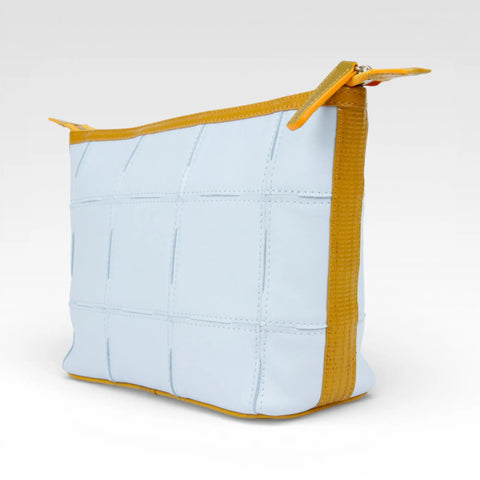 Cosmetics Case / Toiletry Bag | Leather & Fire-hose