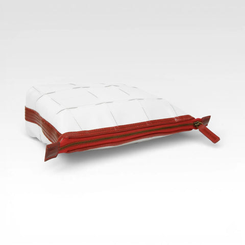 Cosmetics Case / Toiletry Bag | Leather & Fire-hose